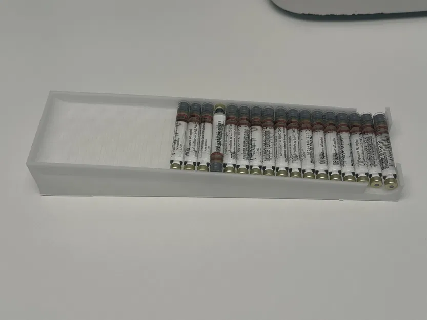 Khay 3D đựng ống thuốc tê chuyên dụng cho phòng khám nha khoa - Image 1