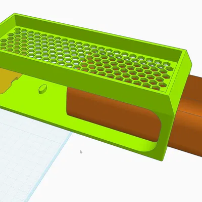 Giá đỡ Qidi Polar Cooler kèm khay thoát nước