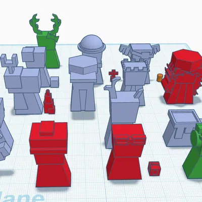 Mô hình Roblox ARG phong cách chibi