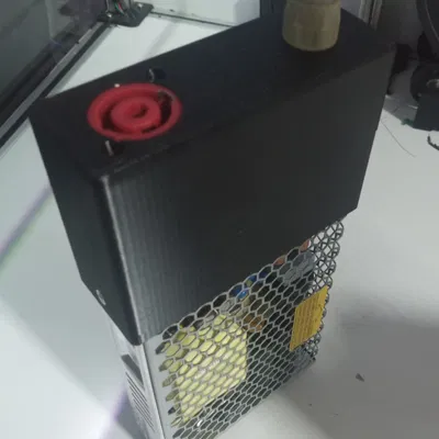 Nắp che khối đấu nối nguồn Meanwell LRS-100 và LRS-150