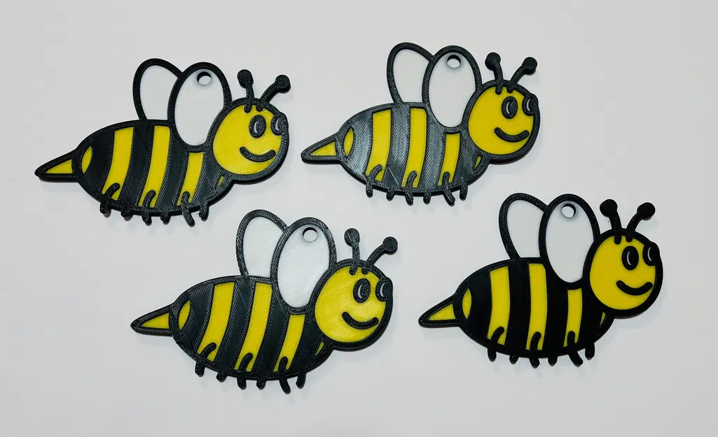 Mô hình chú ong Bee Ornament trang trí xinh xắn in 3D - Image 1