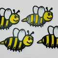 Mô hình chú ong Bee Ornament trang trí xinh xắn in 3D - Thumbnail 1
