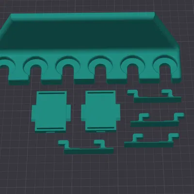 Kệ treo tua vít Wiha (và các loại khác) cho bảng Skadis