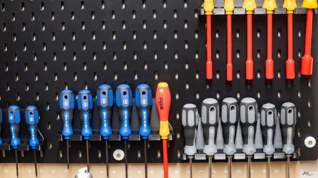 Kệ treo tua vít Wiha (và các loại khác) cho bảng Skadis - Image 5