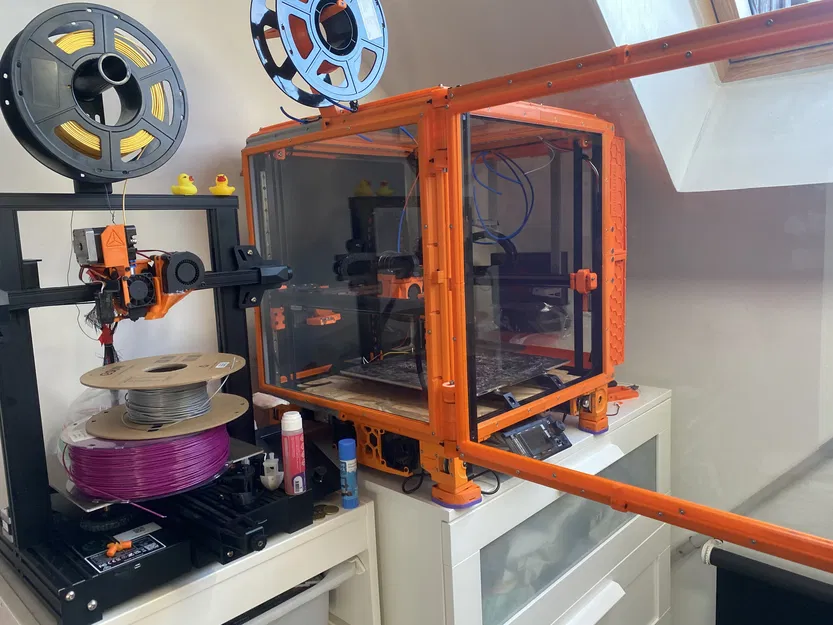 Mod khung kính Voron cho kính 4mm (420mm x 420mm) - Image 1