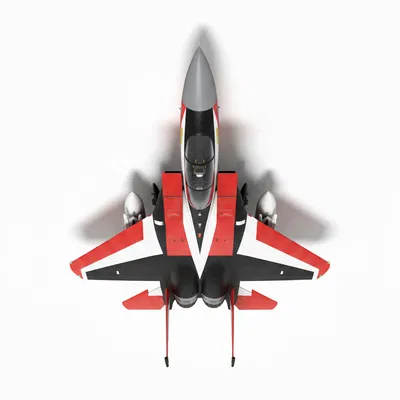 Mô hình 3D máy bay chiến đấu cổ điển Strike Gunner (SNES) độc đáo