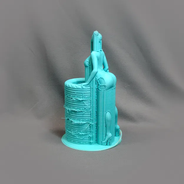 Ống cắm bút hình cô gái xinh xắn - Image 2