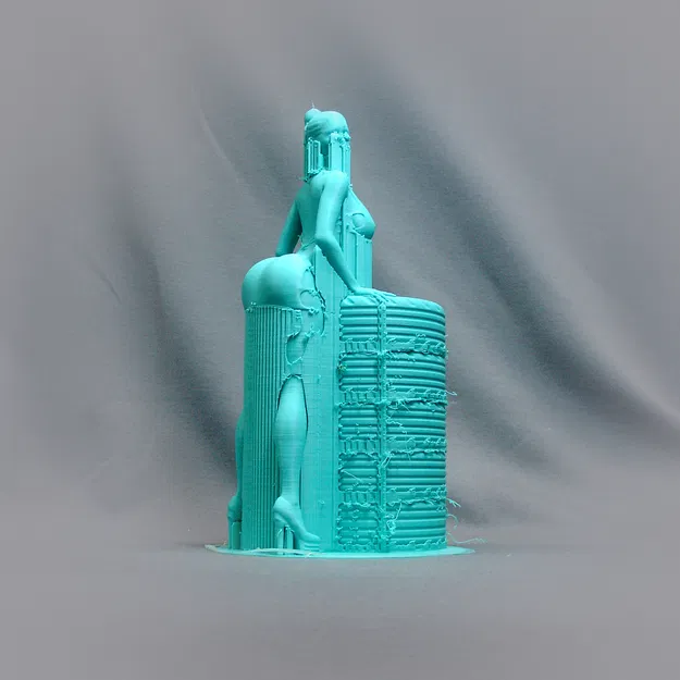 Ống cắm bút hình cô gái xinh xắn - Image 3