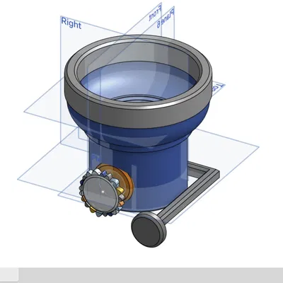 Mô hình 3D máy phân phối đồ ăn vặt (Snack Dispenser) độc đáo