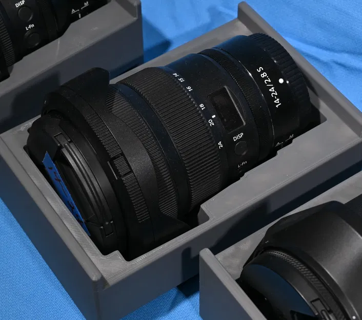 Khay kệ lưu trữ lens Nikon Z-system, thiết kế nằm ngang gọn gàng, an toàn - Image 3