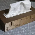 Hộp Đựng Khăn Giấy Trang Trí (Thiết kế Steampunk) - Thumbnail 4