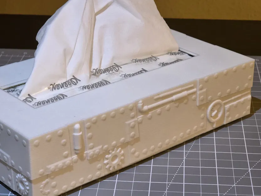 Hộp Đựng Khăn Giấy Trang Trí (Thiết kế Steampunk) - Image 10