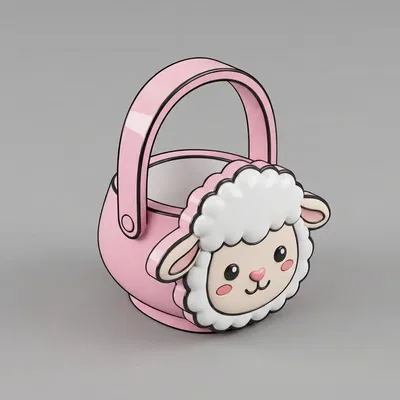 Easter Basket Sheep - Giỏ Đựng Trứng Phục Sinh Hình Cừu