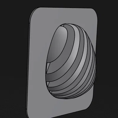 Mẫu trang trí tường hình trứng Phục sinh tinh tế (2 file)