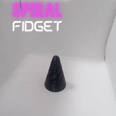 Mô hình đồ chơi xoay Spiral Cone Fidget
