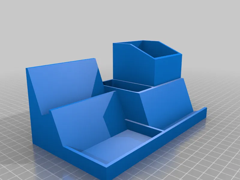 Khay Đựng Đồ Để Bàn Đa Năng Kèm Giá Đỡ Điện Thoại - Image 1