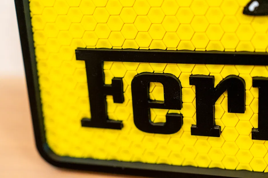 Tranh treo tường biểu tượng Ferrari in 3D độc đáo - Image 4