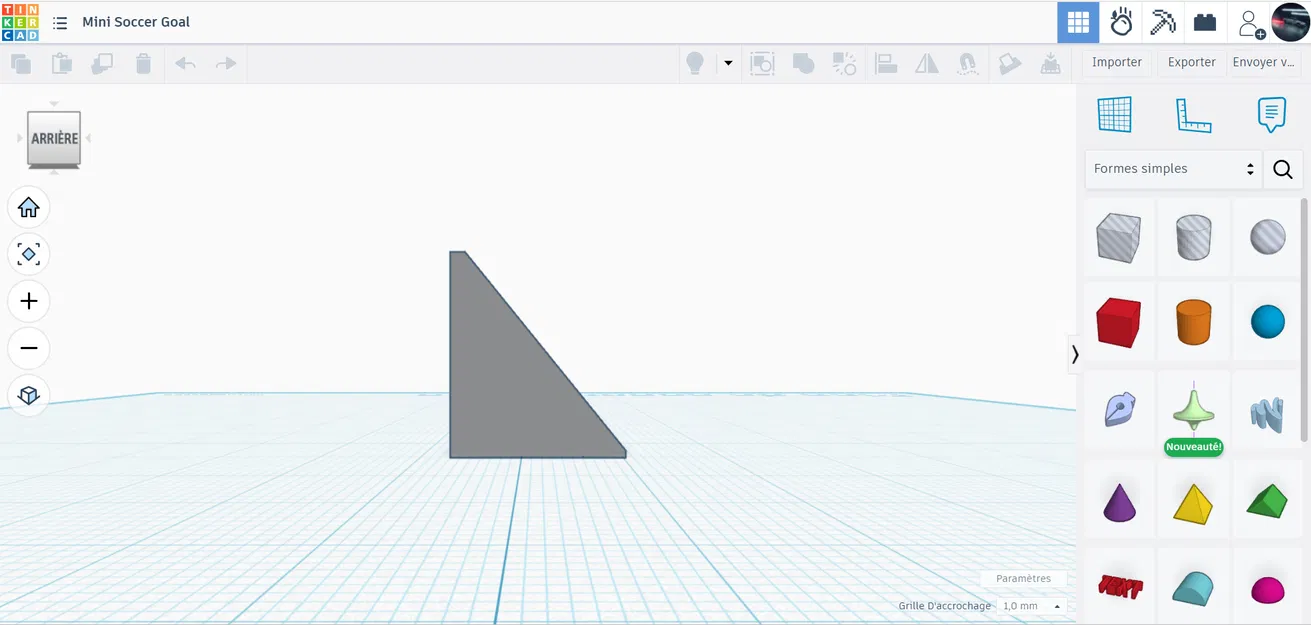 Mô hình khung thành bóng đá mini (Mini Soccer Goal) để bàn siêu xinh - Image 2