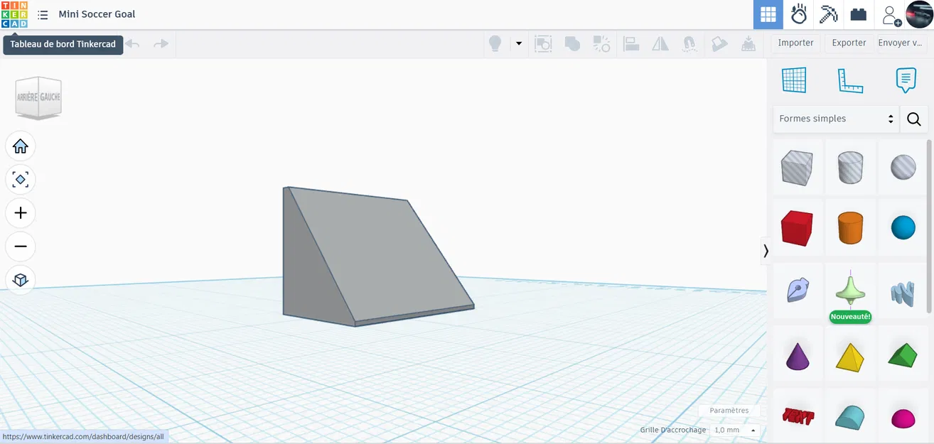 Mô hình khung thành bóng đá mini (Mini Soccer Goal) để bàn siêu xinh - Image 3