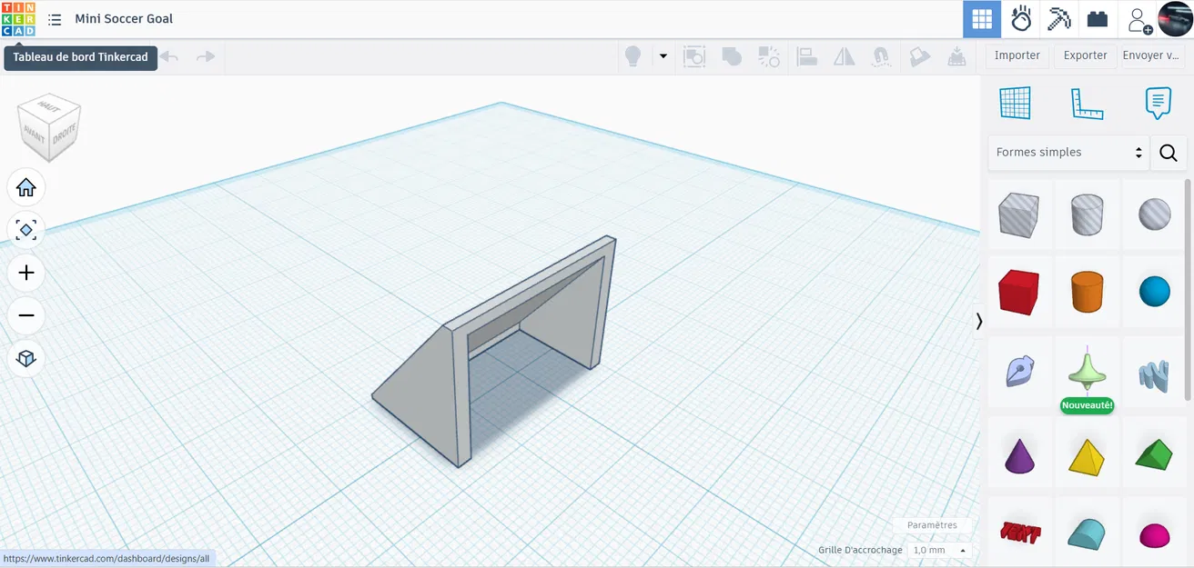 Mô hình khung thành bóng đá mini (Mini Soccer Goal) để bàn siêu xinh - Image 7