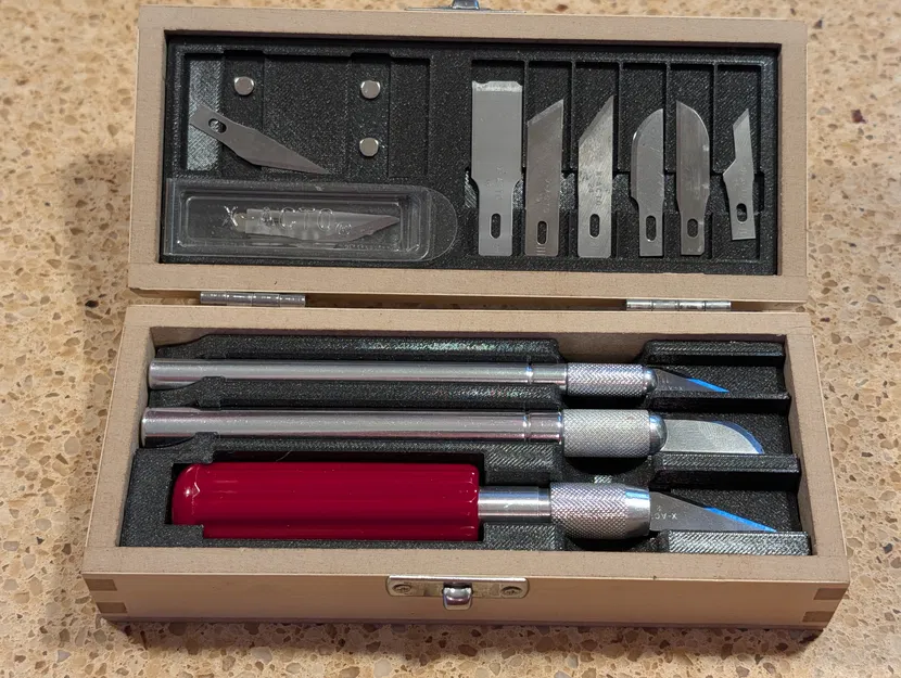 Khay Đựng Dao X-ACTO (Insert Hộp Gỗ) - Image 1