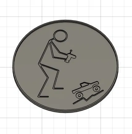 Bộ đế lót ly 3D trang trí chủ đề cắm trại, chèo thuyền và xe RC - Image 3