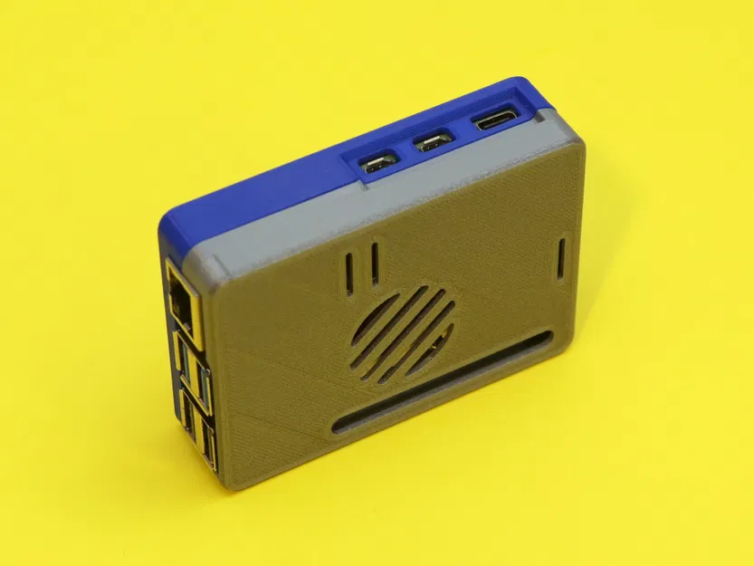 Vỏ hộp Snap Fit cho Raspberry Pi 5 - Image 1