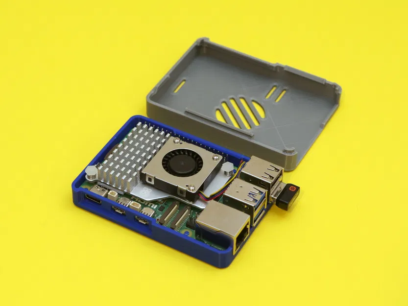 Vỏ hộp Snap Fit cho Raspberry Pi 5 - Image 2