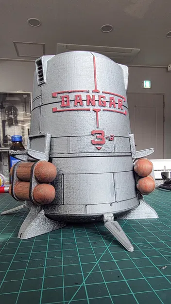 Ống Chứa Khí Titans G3 – Phụ kiện Diorama Z Gundam (Tỉ lệ 1/144) - Image 1