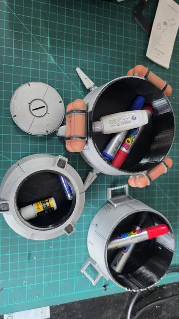 Ống Chứa Khí Titans G3 – Phụ kiện Diorama Z Gundam (Tỉ lệ 1/144) - Image 3