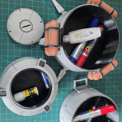 Ống Chứa Khí Titans G3 – Phụ kiện Diorama Z Gundam (Tỉ lệ 1/144)