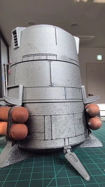 Ống Chứa Khí Titans G3 – Phụ kiện Diorama Z Gundam (Tỉ lệ 1/144) - Image 4