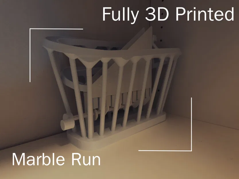 Mô hình đường chạy bi (Marble Run) in 3D độc đáo - Image 1