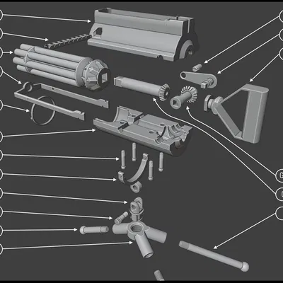 Wiimote Gatling - Súng Gatling quay tay cho Wiimote