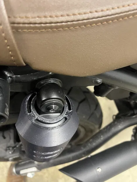 Ốp Che Phuộc Tương Thích Cho Honda SCL500 - Image 4