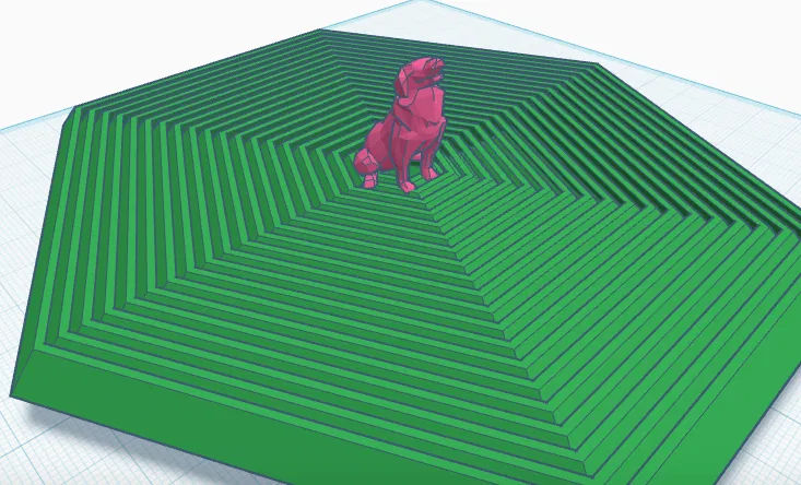 Đồ chơi fidget chú chó lục giác in 3D độc đáo - Image 1