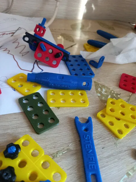 Bộ lắp ráp Dartex 2.1 Constructor - Mô hình lắp ghép 3D tự in - Image 1