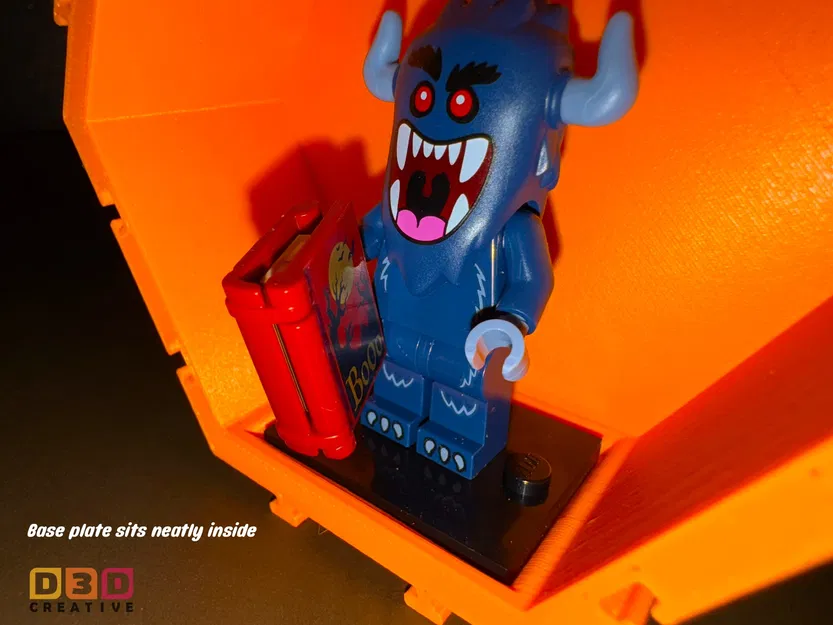 Khung Hex trưng bày LEGO Minifigure (Bản cải tiến) & Tấm ốp che vít - Giá treo tường - Image 8