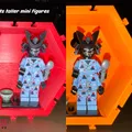 Khung Hex trưng bày LEGO Minifigure (Bản cải tiến) & Tấm ốp che vít - Giá treo tường - Thumbnail 9