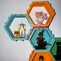 Khung Hex trưng bày LEGO Minifigure (Bản cải tiến) & Tấm ốp che vít - Giá treo tường - Thumbnail 13