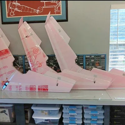 Bộ khuôn 3D cắt cánh máy bay Paintball Wing chuẩn Mark Terrick