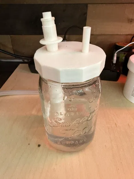 Bong Mason Jar với đầu gắn túi cho Volcano Vaporizer - Image 1