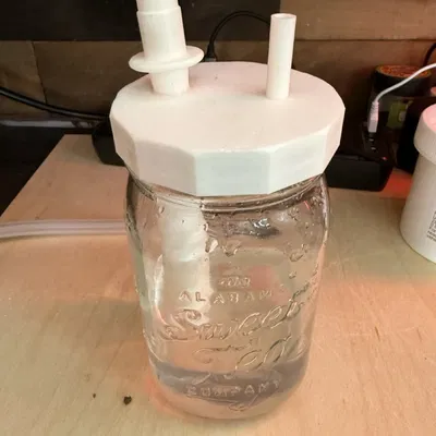 Bong Mason Jar với đầu gắn túi cho Volcano Vaporizer
