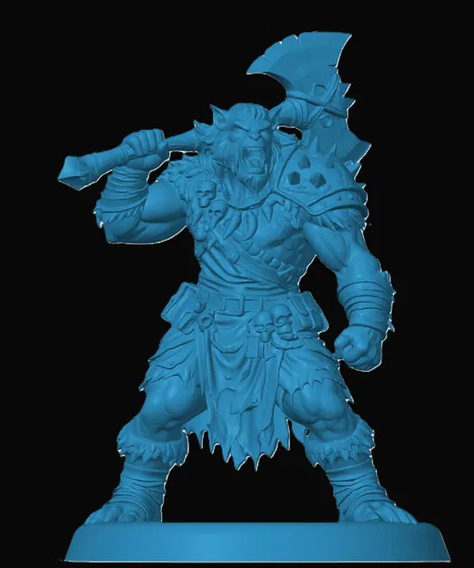 Mô hình Bugbear Fighter cho game RPG - Image 1