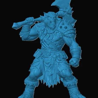 Mô hình Bugbear Fighter cho game RPG