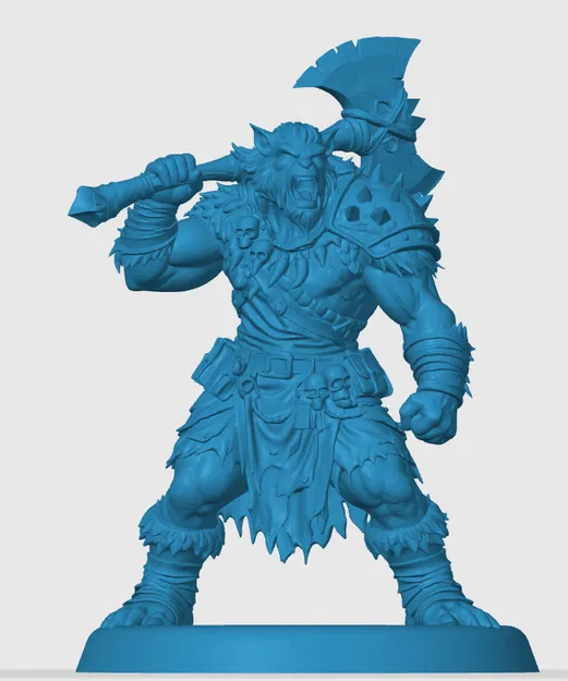 Mô hình Bugbear Fighter cho game RPG - Image 3