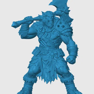 Mô hình Bugbear Fighter cho game RPG