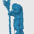 Mô hình Bugbear Druid 3D chi tiết cho game D&D và Tabletop - Thumbnail 2