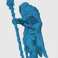 Mô hình Bugbear Wizard 3D chi tiết cho trò chơi nhập vai D&D - Thumbnail 2
