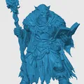 Mô hình Bugbear Wizard 3D chi tiết cho trò chơi nhập vai D&D - Thumbnail 3